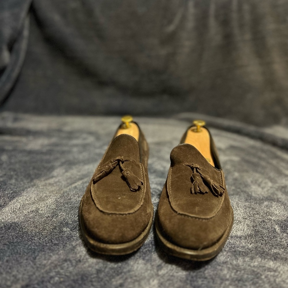 Vintage Vero Cuoio Slip On Suede Loafer
